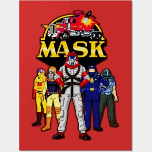 Mask Posters and Art